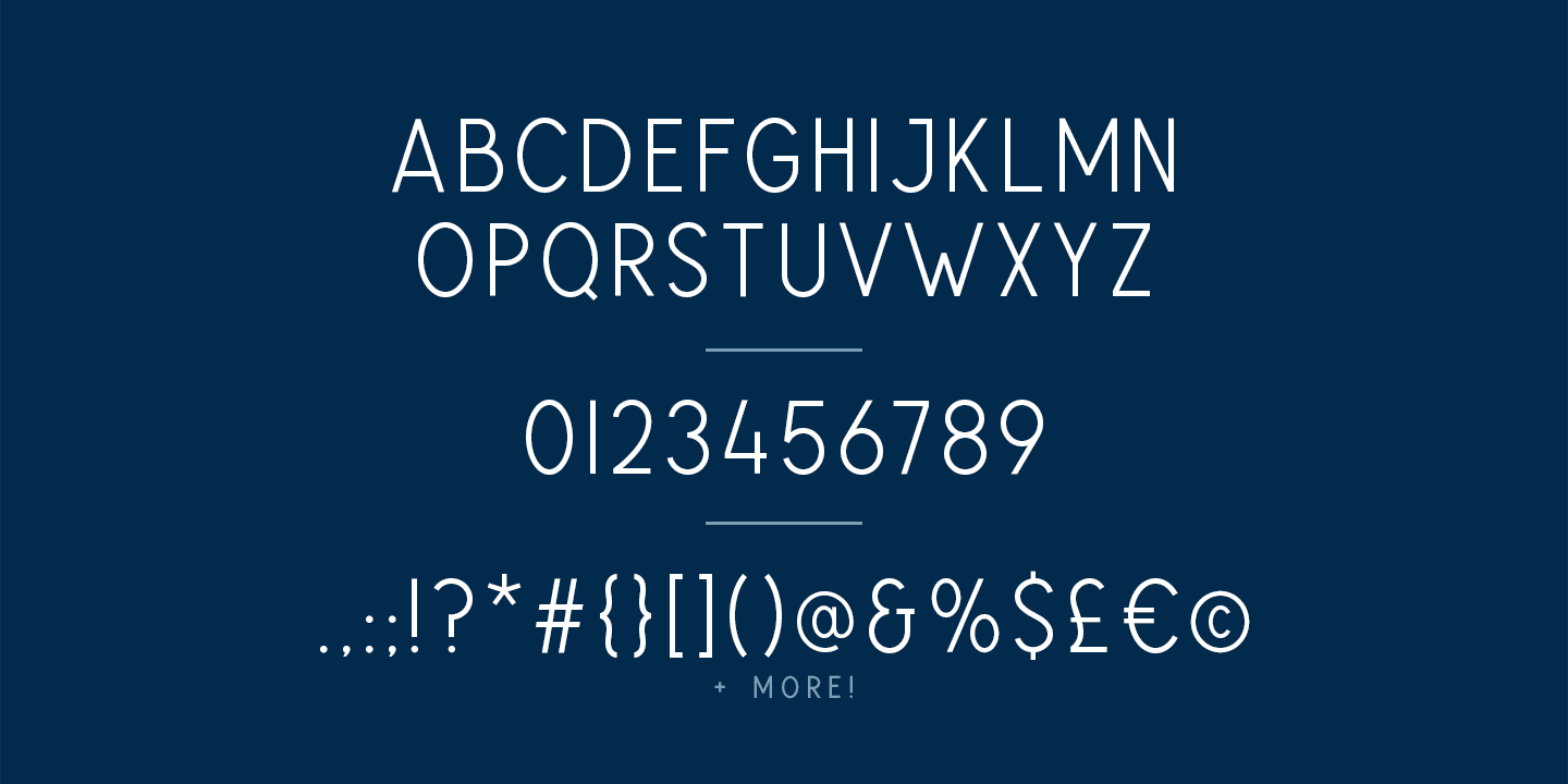 Пример шрифта Glaschu Bold